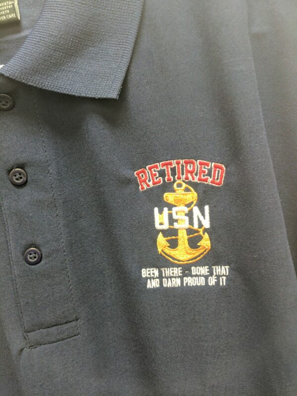 NAVY RETIRED LONG SLEEVE - Image 2