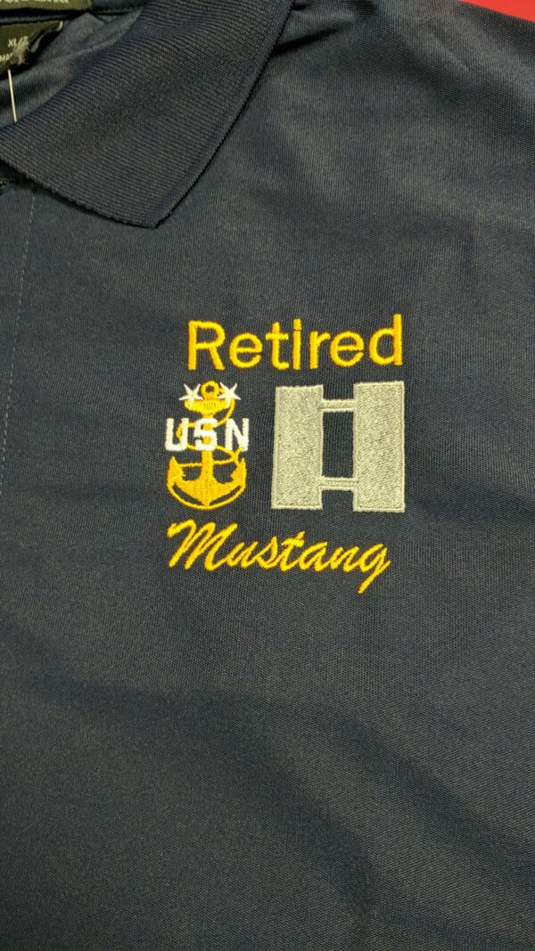 Master Chief retired LDO SHIRT