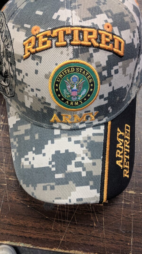 Army Retired hat