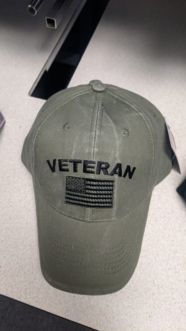 Veteran olive hat
