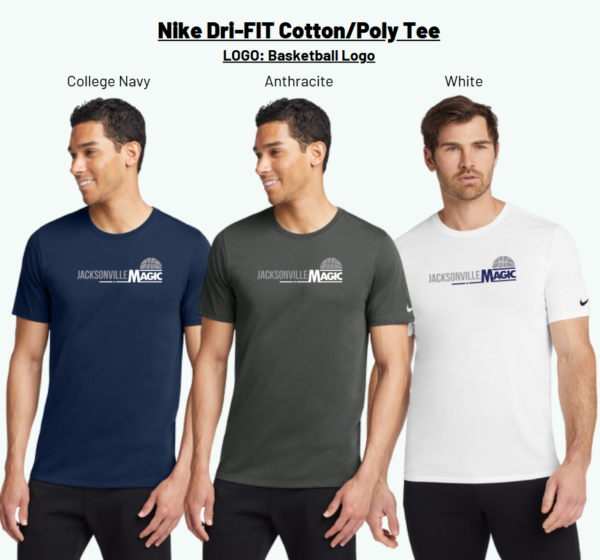 Nike Dri-FIT Cotton/Poly Tee Jacksonville Magic - Image 2