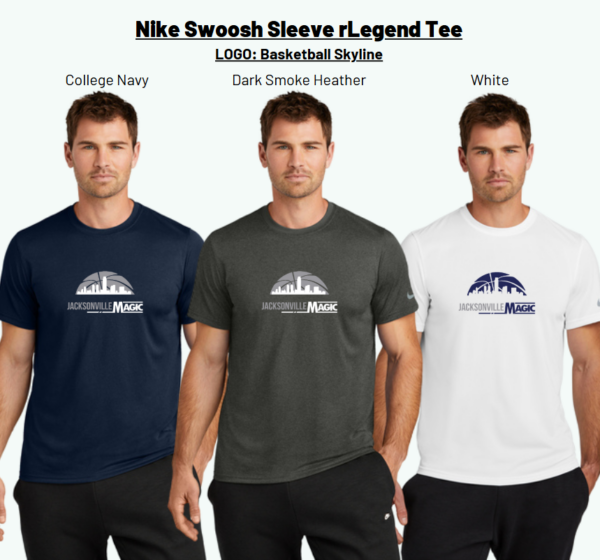 Nike Swoosh Sleeve rLegend Tee Jacksonville Magic
