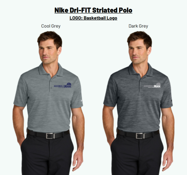 Nike Dri-FIT Striated Polo Jacksonville Magic - Image 2