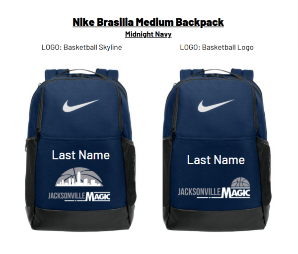 Nike Brasilia Medium Backpack Jacksonville Magic