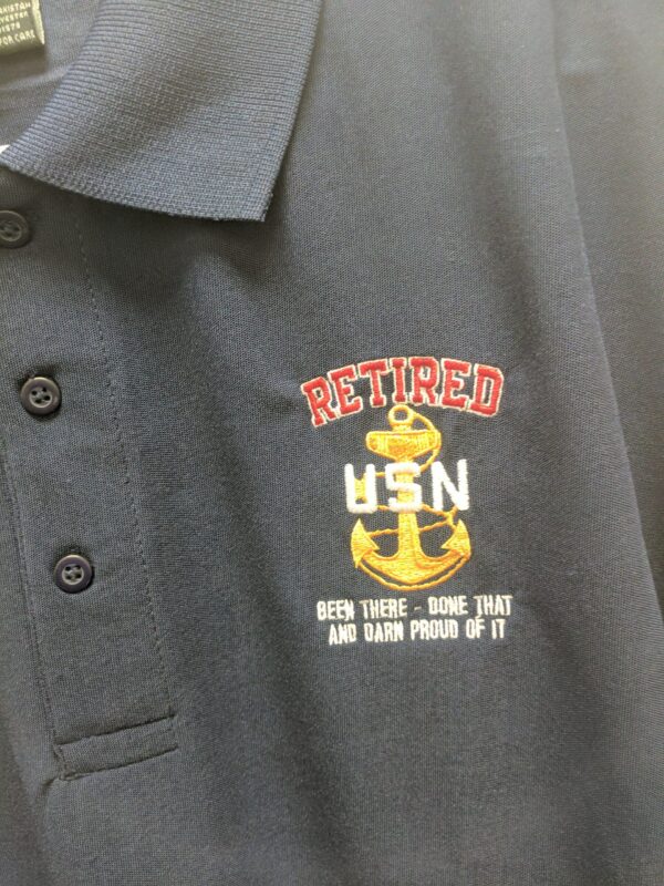 NAVY RETIRED LONG SLEEVE - Image 2
