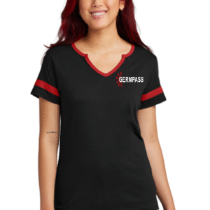 LST6041  Sport-Tek® Women's Halftime Notch Neck Tee GermPass