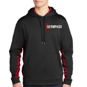 ST239 Sport-Tek® Sport-Wick® CamoHex Fleece Colorblock Hooded Pullover GERMPASS