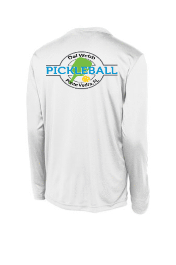 DEL WEBB MENS ST350LS LONG SLEEVE COMPETITOR TEE LOGO ON FRONT AND BACK - Image 2