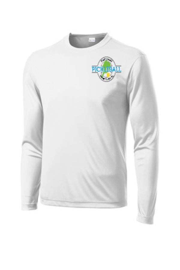 DEL WEBB MENS ST350LS LONG SLEEVE COMPETITOR TEE LOGO ON FRONT AND BACK