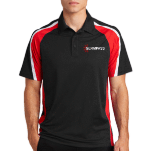 ST654  Sport-Tek® Tricolor Micropique Sport-Wick® Polo GermPass