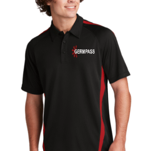 ST685  Sport-Tek® PosiCharge® Micro-Mesh Colorblock Polo GermPass